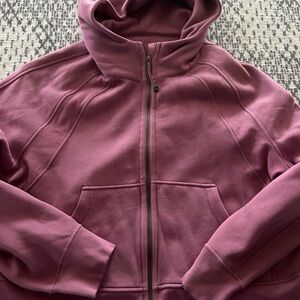 Lululemon oversized full zip scuba